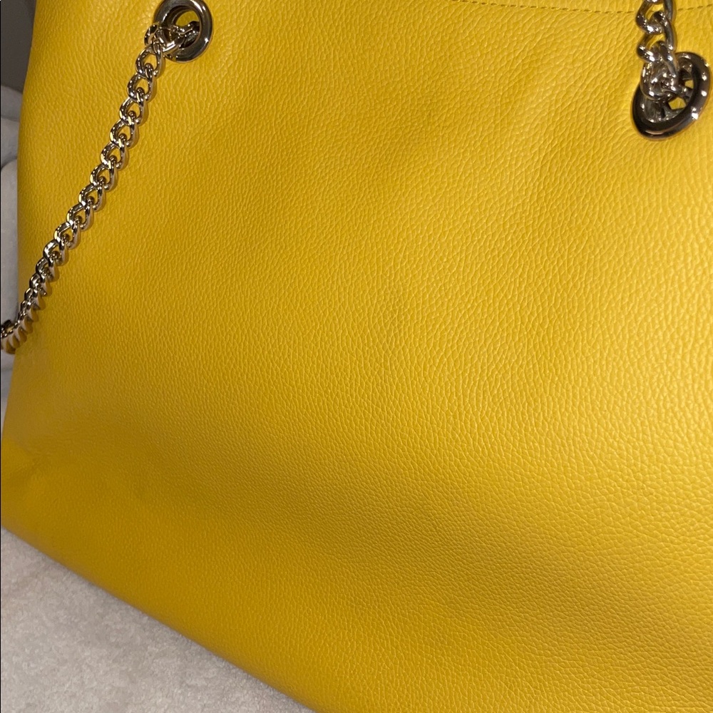 Kate Spade New York Jordyn Chain Handle Tote in Sunflower Yellow - Picture 5 of 16